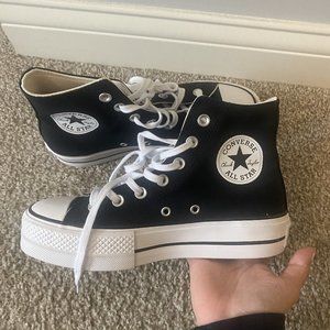 Black Platform Converse - Chuck Taylor All Star Lift Platform Canvas